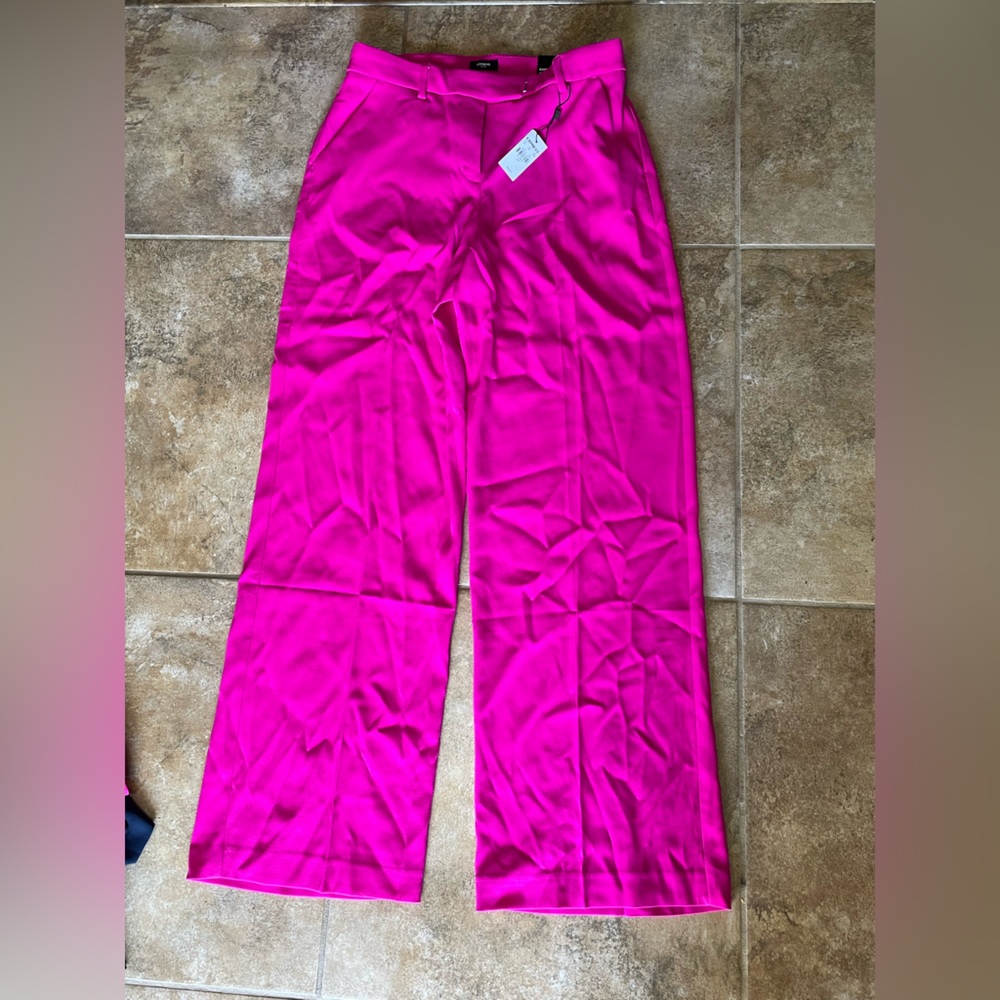 Express Editor size 8 relaxed trouser pant mid rise